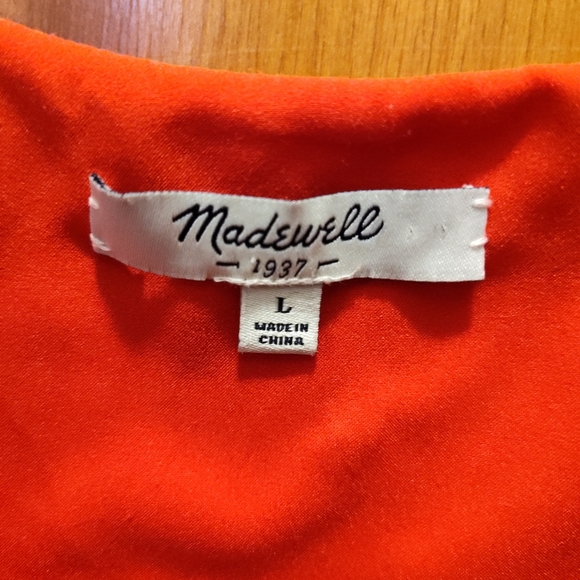 MADEWELL Dress Sz Large - Picture 10 of 13